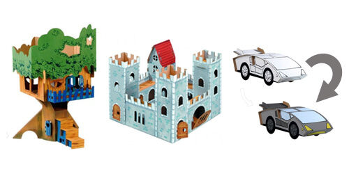 Calafant cardboad toys from Just Toy'n Around Calafant cardboad toys from Just Toy'n Around