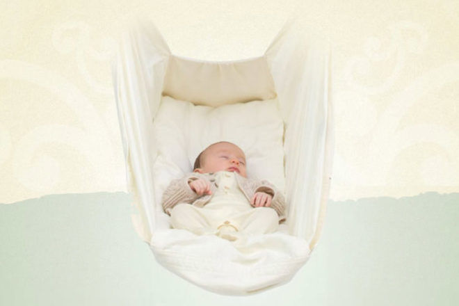 organic baby hammock