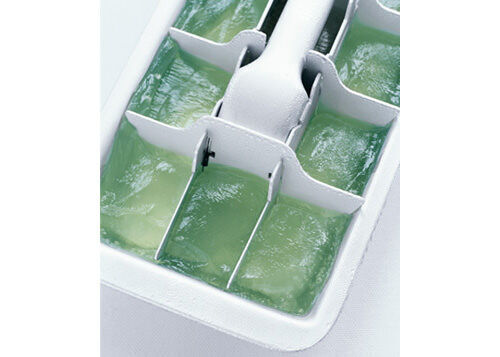 Clever idea: freeze aloe vera lotion for soothing burns