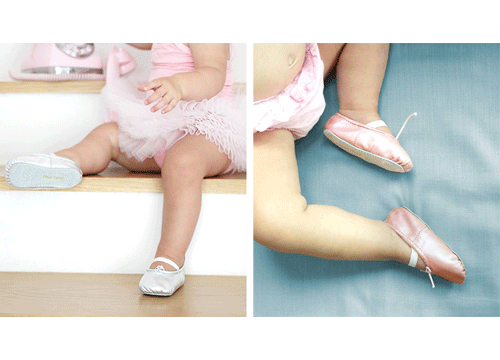 baby girl ballet shoes