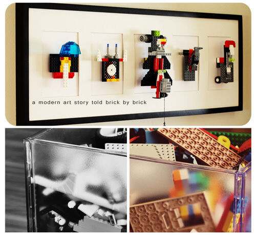 LEGO wall art LEGO wall art