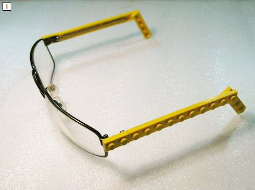 LEGO glasses repair LEGO glasses repair