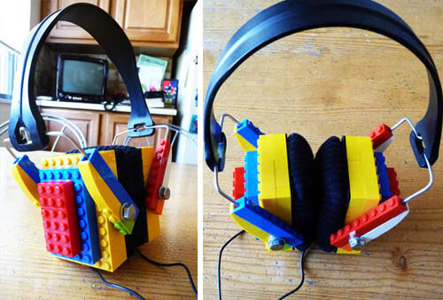 Make LEGO headphones Make LEGO headphones