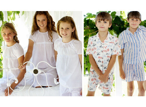 Four In The Bed - Summer sleepwear for kids