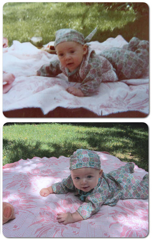 Re-creating family photos: then and now Re-creating family photos: then and now