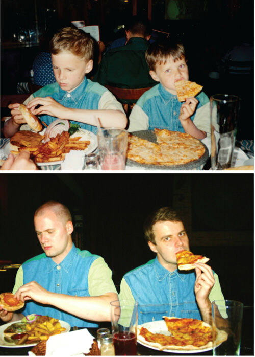 Re-creating family photos: then and now Re-creating family photos: then and now