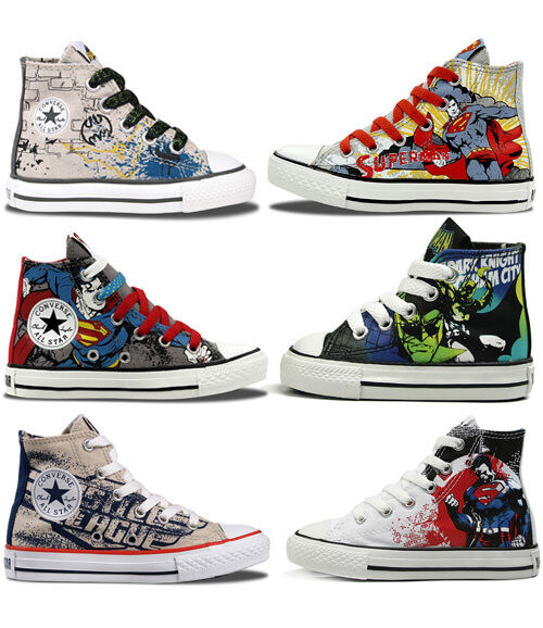 converse comic book shoes