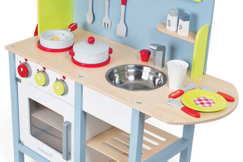 janod wooden play kitchen
