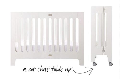 fold away cots for babies