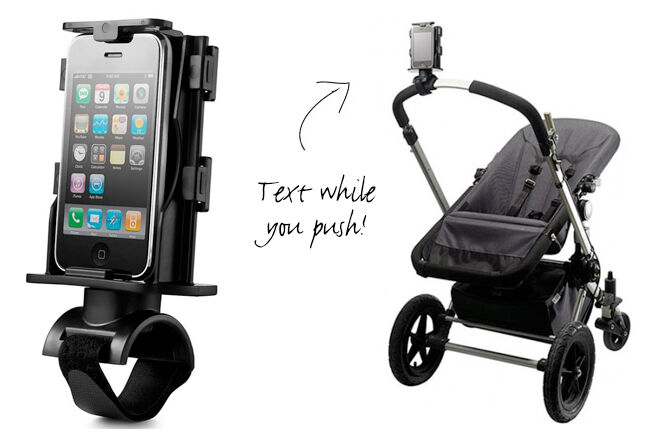 baby stroller phone holder