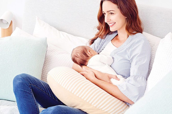 nursing pillow breastfeeding