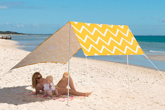 beach sun protection