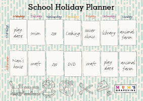 School Holiday Planner