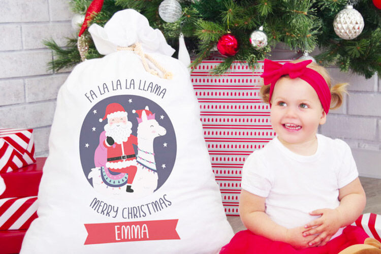 childrens santa sacks