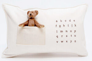 Cute Teddies in Pillow Pockets