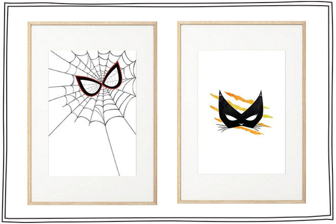 May and Belle - 'Little One' Prints Nursery Art Ideas