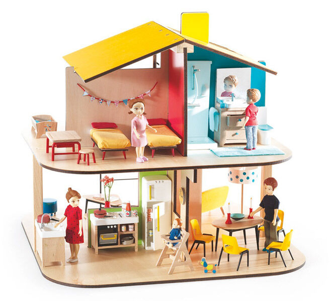 djeco dolls house family