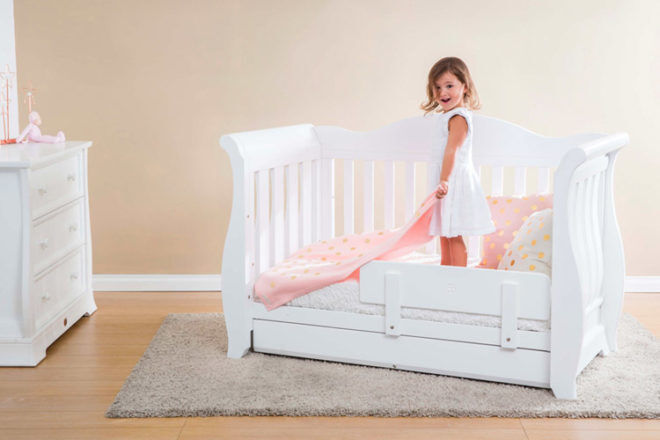 cot turns into toddler bed