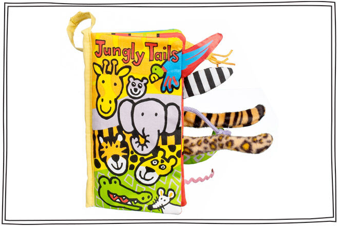 jungly tails soft baby book