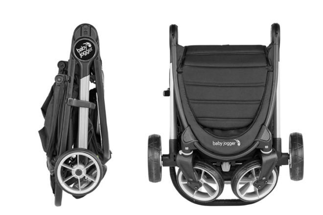 single hand fold stroller