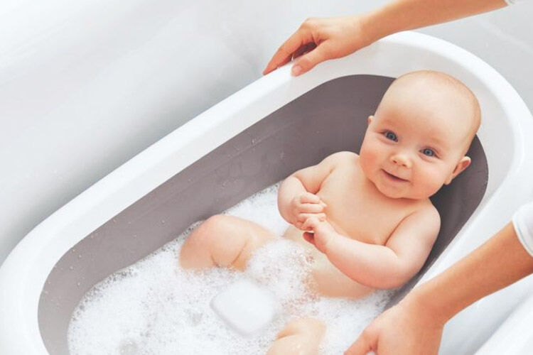 baby bath with built in seat