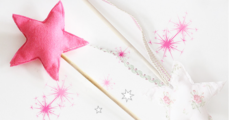 how to make a homemade fairy wand