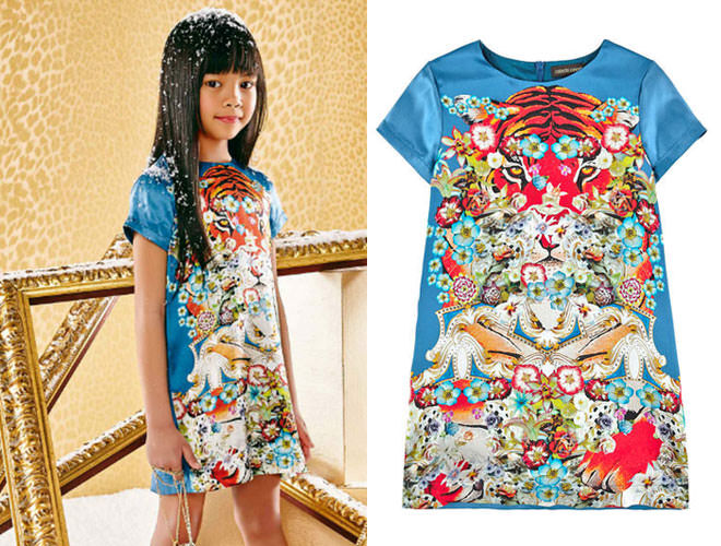 roberto cavalli kids dress