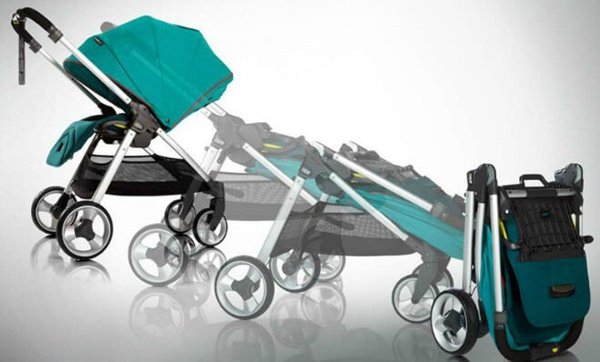 one fold pram