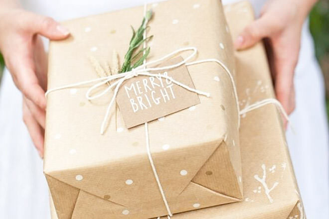 cheap brown wrapping paper