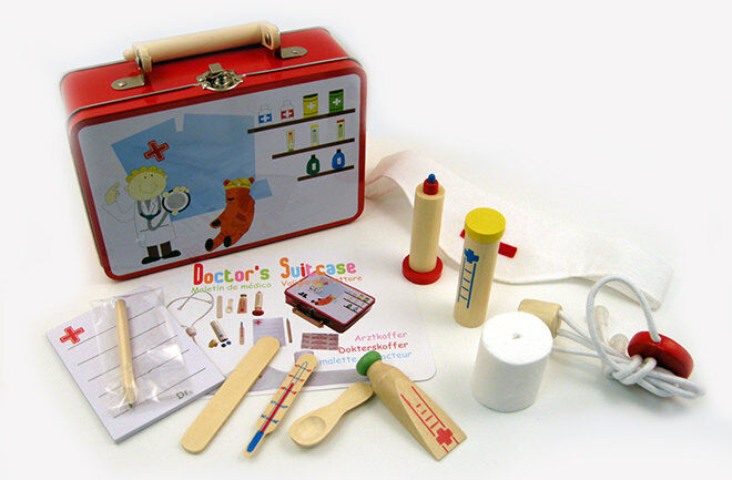 kmart wooden doctor kit