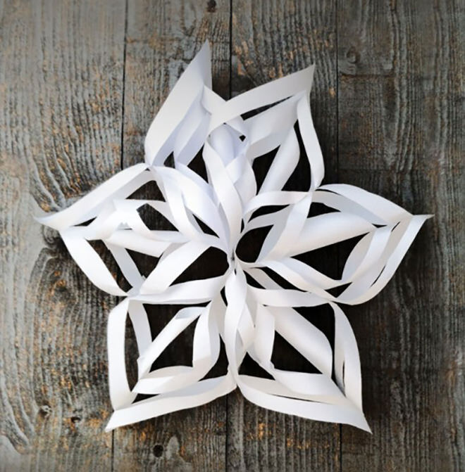 20 frosty snowflake craft ideas for Christmas Mum's Grapevine