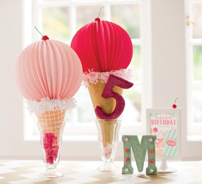  decorațiuni pentru înghețată - cum să arunci o petrecere delicioasă de înghețată.