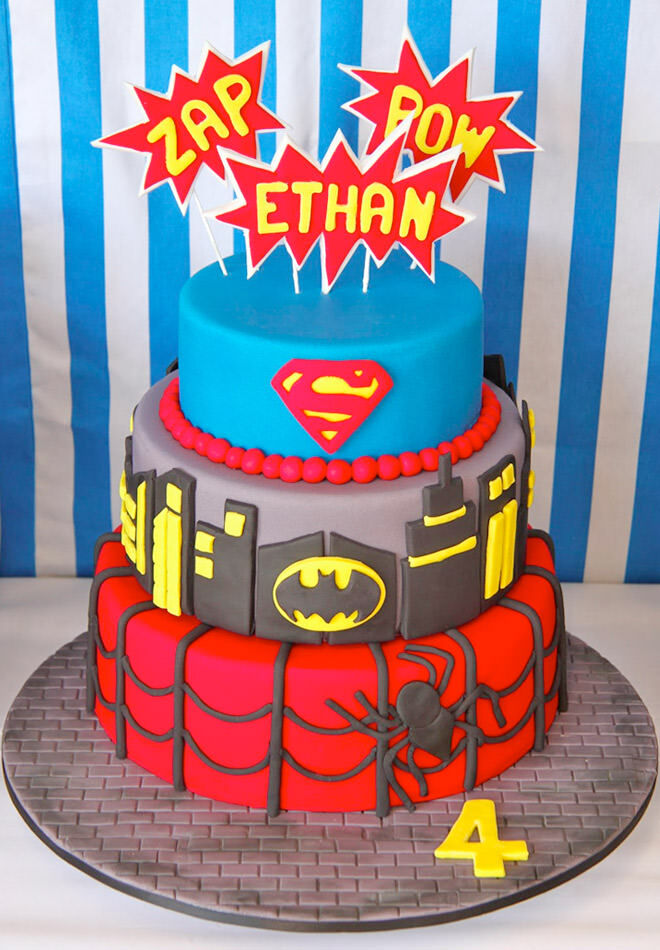 Cakespiration 13 Superhero Cakes For The Ultimate Party Mum S Grapevine