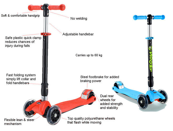 Zoomy LED scooters light the way | Mum's Grapevine