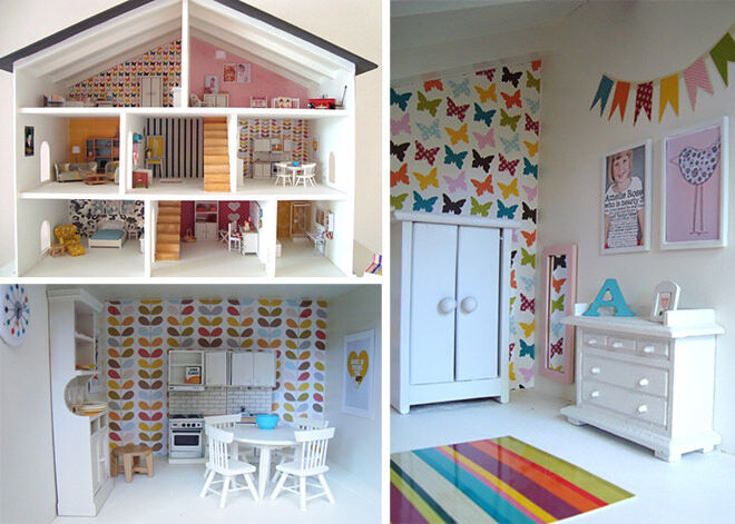 14 modern day DIY dolls house renovations | Mum's Grapevine