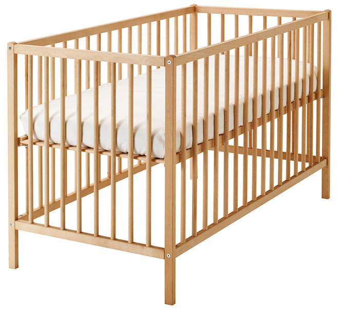 ikea cot bed size