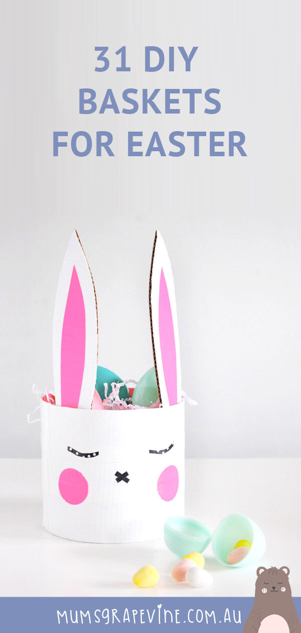 31 easy Easter baskets to make at home Mum's Grapevine