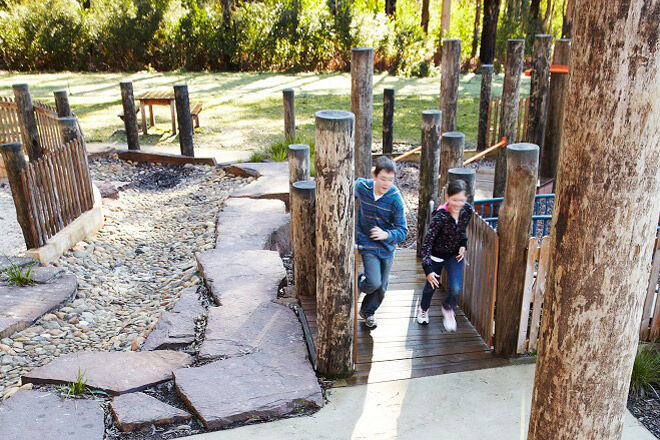 Victoria playground nature play