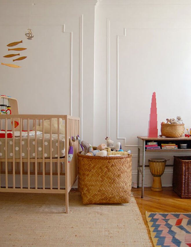 ikea natural cot