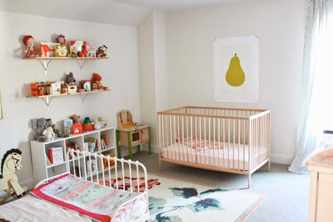 ikea crib nursery