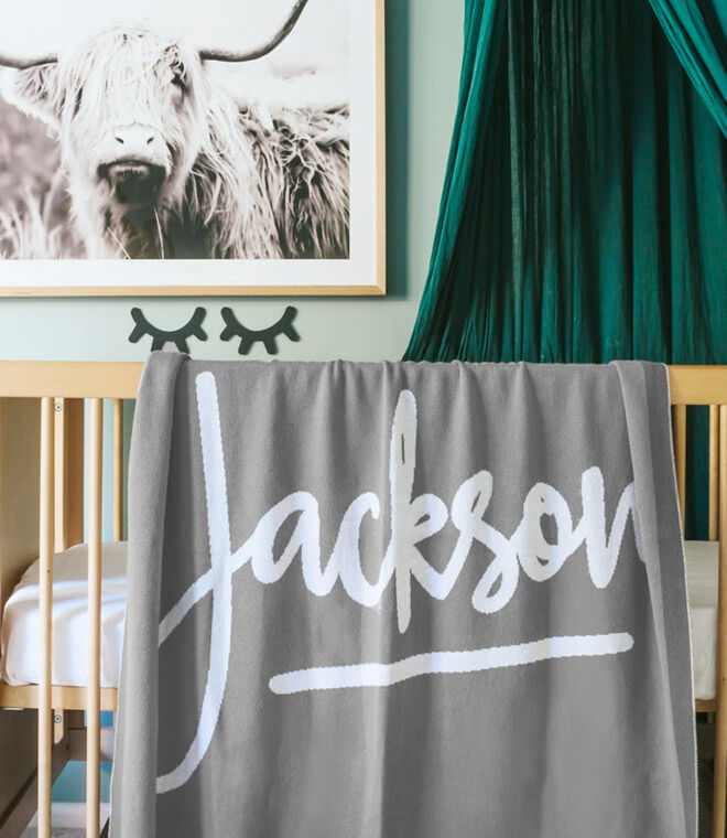 personalised childrens blankets