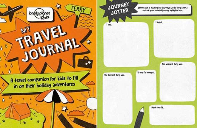 my travel journal lonely planet kids multiple trip