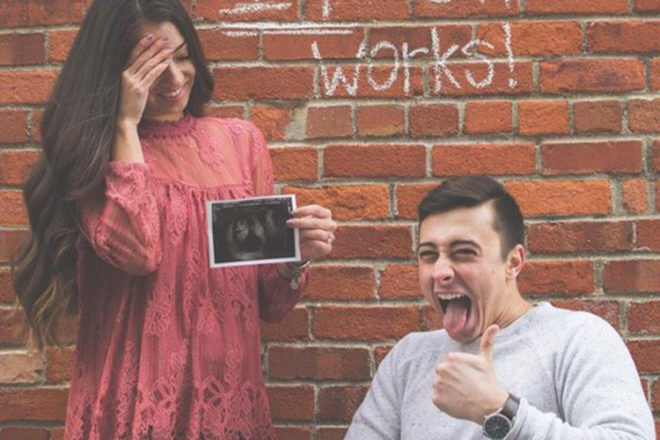 paraplegic father pregnancy announcement