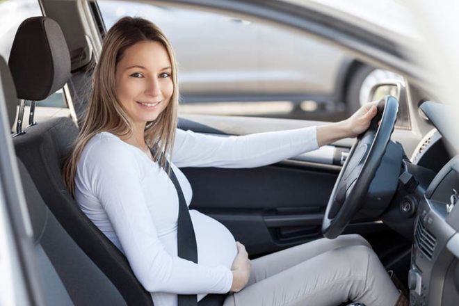 pregnant and seat belt