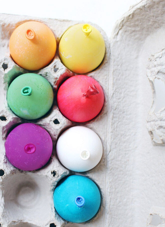 Balloon Easter Eggs