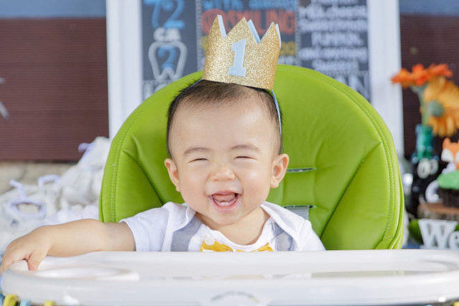 first birthday prince crown