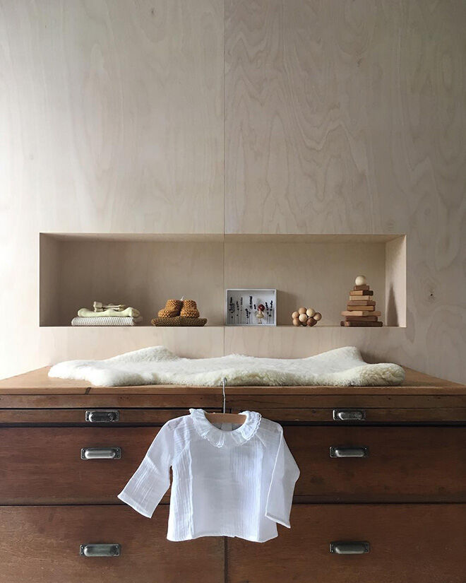 plywood children's bedroom furniture decor ideas