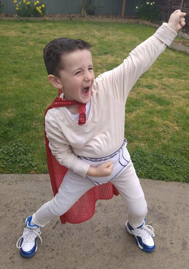 captain underpants kids costume