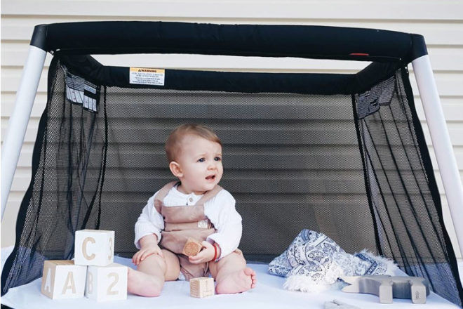 travel cot that fits in suitcase