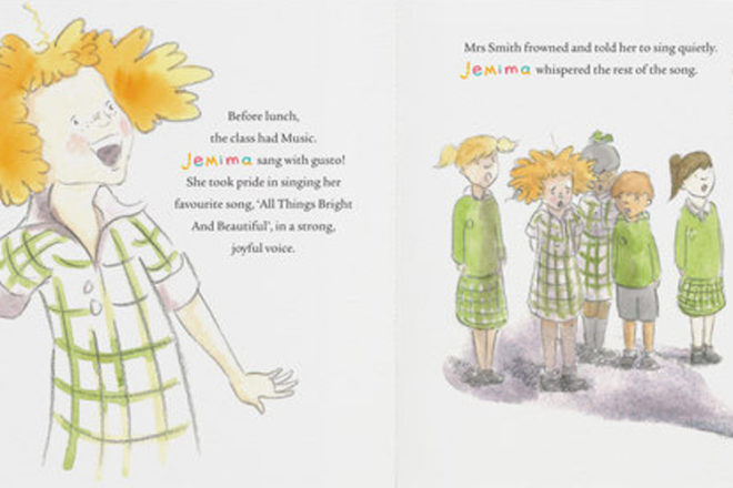 You're different, Jemima by Jedidah Morley